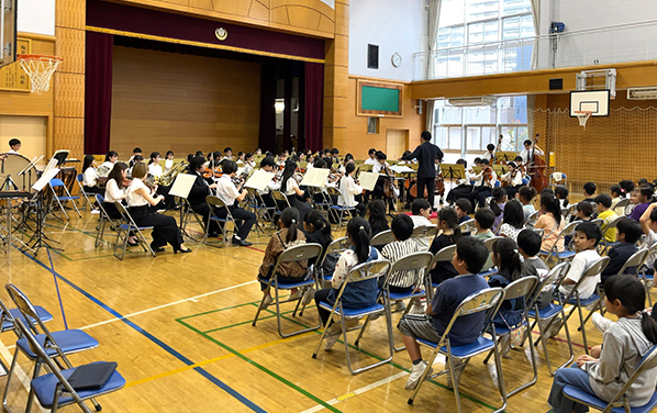 学校コンサート in 墨田区立両国小学校