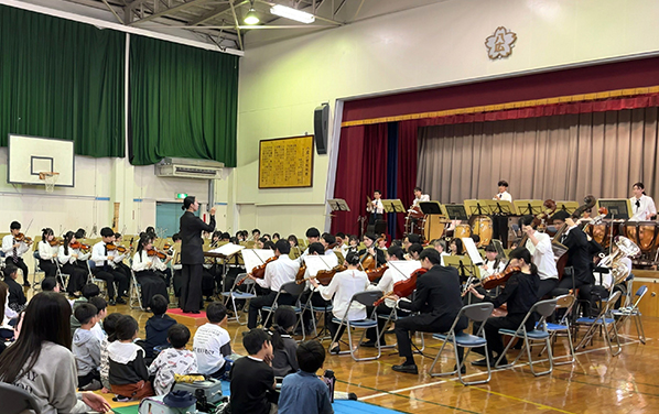 学校コンサート in 墨田区立八広小学校